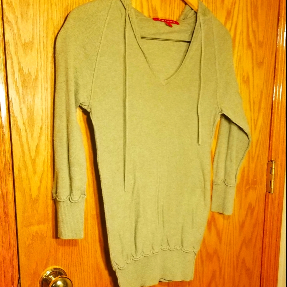 Olive green hoodie
